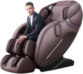 iRest Relax Full Body Massage Chair, Zero Gravity Recliner Massage Chairs with Foot Roller, SL-Track Shiatsu Massage Recliner Chair