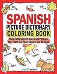 Spanish Picture Dictionary Coloring