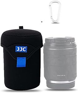 JJC Lens Case Lens Pouch for Sigma 28-70mm F2.8 / Sigma 16mm F1.4 / Sigma 70mm F2.8 / Tamron 28-75mm 17-70mm / Nikon Nikkor Z DX 50-250mm Lens and Other Lens below 78 x 118mm, with Carabiner x 1