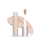 House Of Makeup Matte Concealer for Dark Circles, Pigmentation | Non-Crease, Non-Cakey | Long Wear, Waterproof, Sweat-proof | Full Coverage Concealer for Oily Skin | For Face Makeup | 6 ML (M01 - Medium Skin Tone)