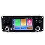 DSP Carplay Android 10.0 1 Din Car Radio Multimedia Player Fit For Je-ep Grand Cherokee Wrangler Sebring Dodge PT Cruiser RAM GPS (Color : 2GB 16GB)