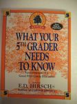 What Your Fifth Grader Needs to Know: Fundamentals of a Good Fifth-Grade Education (Core Knowledge Series)