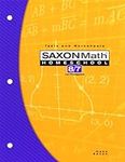 Saxon Math Homeschool 8/7 with Prea