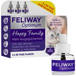 FELIWAY® Optimum Value Pack | 3 Months Balance & Relaxation for Cats | 3 x 48 ml Refill Bottles