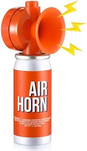 ElectricWise 1 Pack Air Horn 1.4oz, 122dB Loud Air Horns for Safety, Heard Up to 1/2 Mile Away, Small Boat Marine Air Horn Can, Meet US Coast Guard, Emergency Use for Marine Boating