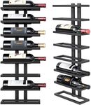 Hoctieon 8 Tier Wall Mount Wine Rac