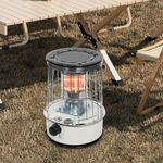 Portable Kerosene Heater, 6L Camping Oil Heaters Kerosene Stove, Heating Kerosene Stove Burner Heater for Camping Barbecue Fishing Indoor/Outdoor Patio Deck Home