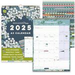 Boxclever Press Perfect Year A3 Calendar 2025. Spacious Family Calendar 2025 runs Jan - Dec'25. Wall Calendar 2025 with Monthly Tabs. Large 2025 Calendar UK with Pocket & Calendar Stickers.