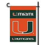 BSI Miami Hurricanes 2-Sided Garden
