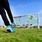 QuickPlay PRO Soccer Goal Target Nets with 7 Scoring Zones – Practice Shooting & Goal Shots | Available in 4 Sizes | Portable Training Equipment | Soccer Goal Frame Not Included.