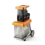 LawnMaster 2800W Quiet Garden Shredder Maximum diameter 42mm, 60 litre collection box, safety plunger with free safety glasses, 2 Year Guarantee
