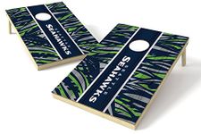 PROLINE P3N-C-127-2 2'x3' NFL Seattle Seahawks Cornhole Set, Millennial Stripe Design