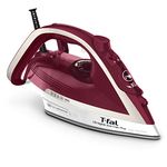 T-Fal FV5876 Ultraglide Plus with Anticalc Steam Iron – Red with Anticalc