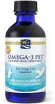 Nordic Naturals, Omega-3 Pet, Fish Oil for Cats and Small Dogs, 60ml, Soy Free, Gluten Free, Non-GMO