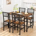 AWQM 5 Pieces Dining Table Set, Ind