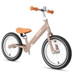 JOYSTAR 16 Inch Balance Bike for Big Kids Aged 3-9 Years Old Boys Girls 16 in Large Balance Bikes No Pedal Sport Training Bicycle Push Bicycle Grey