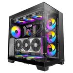 Antec C8 Case RTX 40 GPU Support, Independent PSU Cooling, Type-C 10Gbps Port, Seamless Tempered Glass Side Panels, 360mm Radiator Support, Full-Tower E-ATX PC Cabinet (C8 ARGB Black)