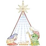 Christmas Nativity Set - 6 ft Light