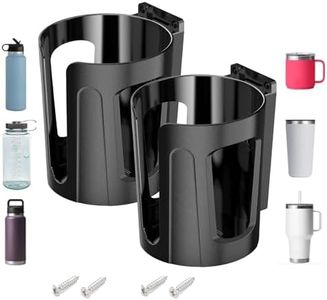 LITTLEMOLE 2PCS Large Cup Holder, Universal Drink Holder for Almost Any Size Bottle, Mug or Can