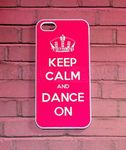 iPhone 5c case, Keep Calm & Dance O