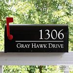 Personalized Mailbox Numbers - Cust