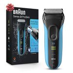 BRAUN Series 3 3040 Wet and Dry Shaver, Electric Men's Razor, Razors, Shavers