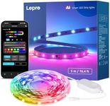 Lepro S1 AI LED Lights, WiFi RGBIC 