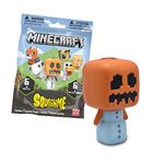 Just Toys LLC Minecraft SquishMe Series 3, Blind (Mystery) Pack, 1 Figure of 6, JTMIN-35114