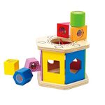 Hape Wooden Shake 'n' Match Shape Sorter Toy (12+ Months)