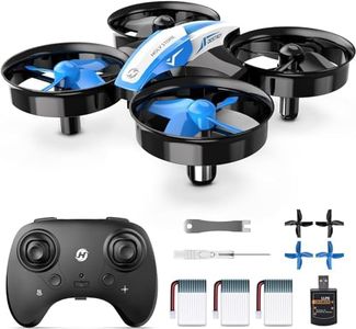 Holy Stone HS210 Mini Drohne für Kinder,RC Quadrocopter Mini Drone mit 3 Akkus,21 Min. Lange Flugzeit,Automatische Höhenhaltung,360°Rollen,Kopfloss Modus,One Key Start Anfänger Blau