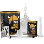 Ultimate Honey Mead Making Kit with Yeast and Starter Home Brew Accessories, Reusable, Step-by-Step Brewing Process, 1 Gallon, Made in the USA