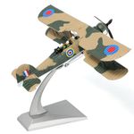 NUOTIE 1:72 Fairey Swordfish Bomber World War II Metal Die-cast Aircraft Model, Suitable for Mlitary Enthusiasts, Aircraft Model Collectors or Historical Researcher