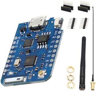 ESP8266 Module Binghe Pro 4MB Nodo de Conector de Antena Externa + Antena de la Serie esp8266 basada en MCU ESP8266EX Placa de Desarrollo WiFi (Placa de Desarrollo + 32MBIT=4MB)