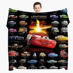 Cartoon Blanket 50"x40" Super Soft Flannel Throw Blanket Air Conditioner Blanket Cooling Summer Blanket Printed Cartoon Pattern Custom Cute Lightweight Sleep Comfort for Couch Kids Boys Adults