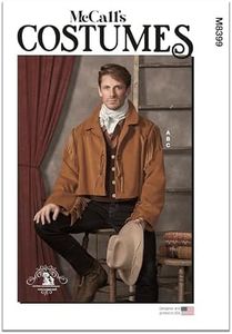 MCCALLS Sewing Pattern M8399AA Men's Costumes AA (34-36-38-40-42)