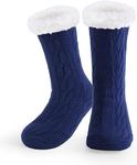 WYTartist Mens Slipper Socks with G