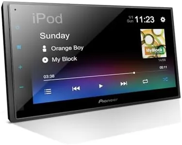 PIONEER 6.8” DMH-130BT Digital Media Receiver - Touchscreen, Bluetooth, Amazon Alexa, Rear Camera Capable