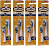 ARM & HAMMER Spinbrush Pro-Clean Replacement Brush Heads, Medium 2 ea (Pack of 4)