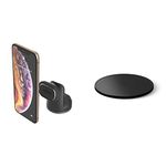 iOttie iTap 2 Magnetic Dashboard Car Mount Holder || Cradle for iPhone Xs Max R 8 Plus 7 Samsung Galaxy S10 E S9 S8 Plus Edge Note 9 & Other Smartphones & Adhesive Dashboard Pad for iOttie Car Mounts