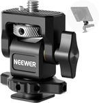 NEEWER Field Monitor Holder with Cold Shoe Mount, Anti Twist 1/4" Screw for 5" & 7" Monitor Compatible with Atomos Ninja V, 360° Swivel & Adjustable 180° Tilt Damping, Compatible with SmallRig, MA006