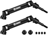 OGRC Extreme Heavy Duty CVD U-Joint Steel Driveshaft for Traxxas Slash/Stampede/Hoss/Rustler VXL 4X4 Platinum Ultimate Update Parts 1/10 RC Truck Upgrades Parts Replace #6851 (Front)