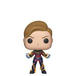 Funko POP! Avengers Endgame-Captain Marvel With New Hair - Collectable Vinyl Figure - Gift Idea - Official Merchandise - Toys for Kids & Adults - Movies Fans - Model Figure for Collectors and Display