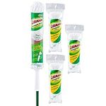 Libman Tornado Mop & Three Refills | Self Wringing Mop | Cotton Mop Head | Twist Mop | Twist Mop Head Replacement | Machine Washable | 4 Total Self Wring Mop Heads