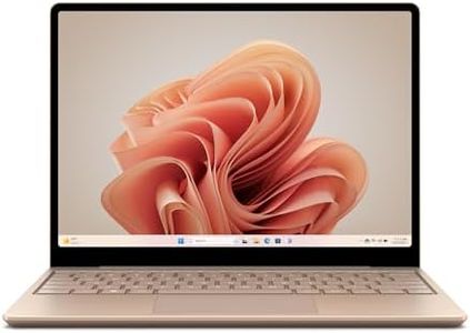 Microsoft Surface Laptop Go 3 | Ultra-Thin 12.4” Touchscreen Laptop | Intel Core i5 | 16GB RAM | 256GB SSD | Sandstone | Windows 11 Home | 2023 Model