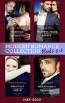 Modern Romance May 2019: Books 5-8: Marriage Bargain with His Innocent / Wedding Night Reunion in Greece / Pregnant by the Commanding Greek / Billionaire's Mediterranean Proposal