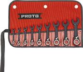 Stanley Proto Industrial JSCVS-9S Extra Short Black 9 Piece Reverse Ratchet Wrench Set