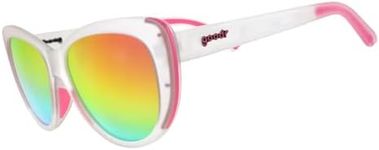goodr Rainbow Runway Ready Polarized Sunglasses, Medium Sized (Glam G)