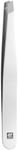 ZWILLING slanted tweezers for precise eyebrow hair removal, polished stainless steel, 90 mm