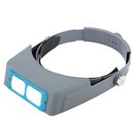 uptodateproducts Head-Mounted Headband Reading Magnifier Head Wearing Magnifying Glass Loupe 4 Magnifications Glasses