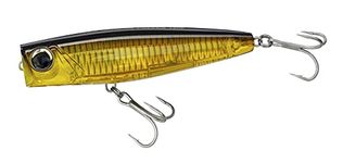 Yo-Zuri R1412-HGBL: 3D Inshore Popper (F) 120Mm 4-3/4", Gold Black